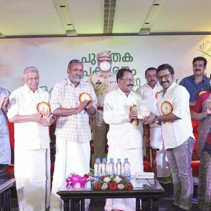 Gov. Sreedharan Pillai releases autobiography of cartoonist Yesudasan